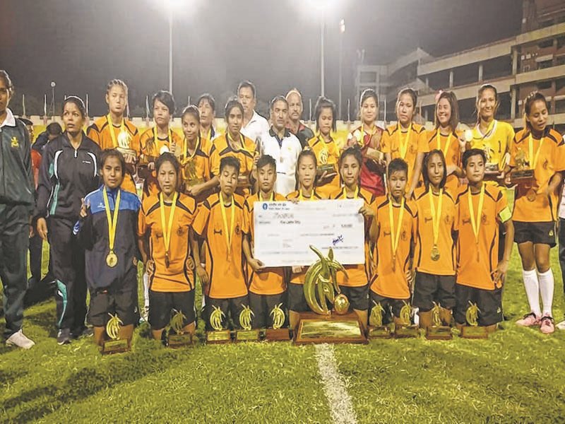 Manipuri girls win 'Oorja' National football tournament