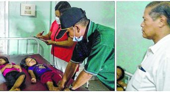 Sick villagers reach hospital after 2 days of trekking cum on truck Najang to CCpur