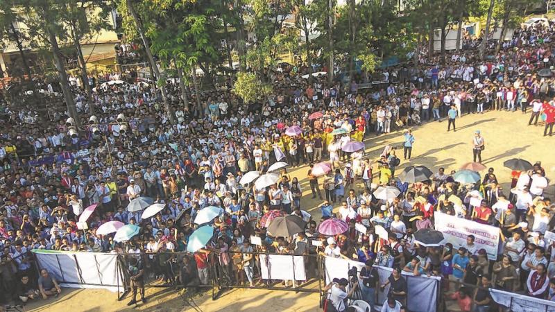 ACAUT takes out rally, urges Delhi to invite all Naga outfits