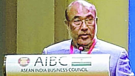 Similarities between Manipur and ASEAN region stressed CM hardsells potentials of State at Laos