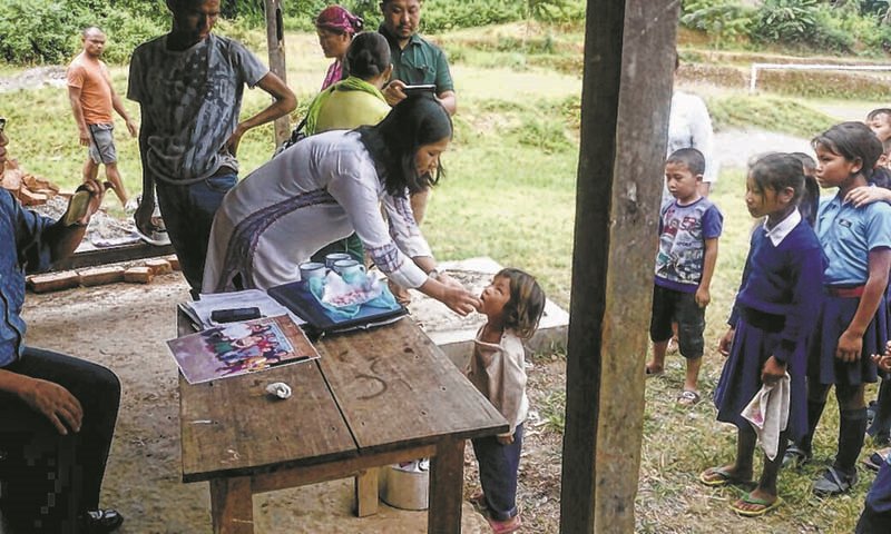 Deworming Day : CCpur rings out healthy living for kids call