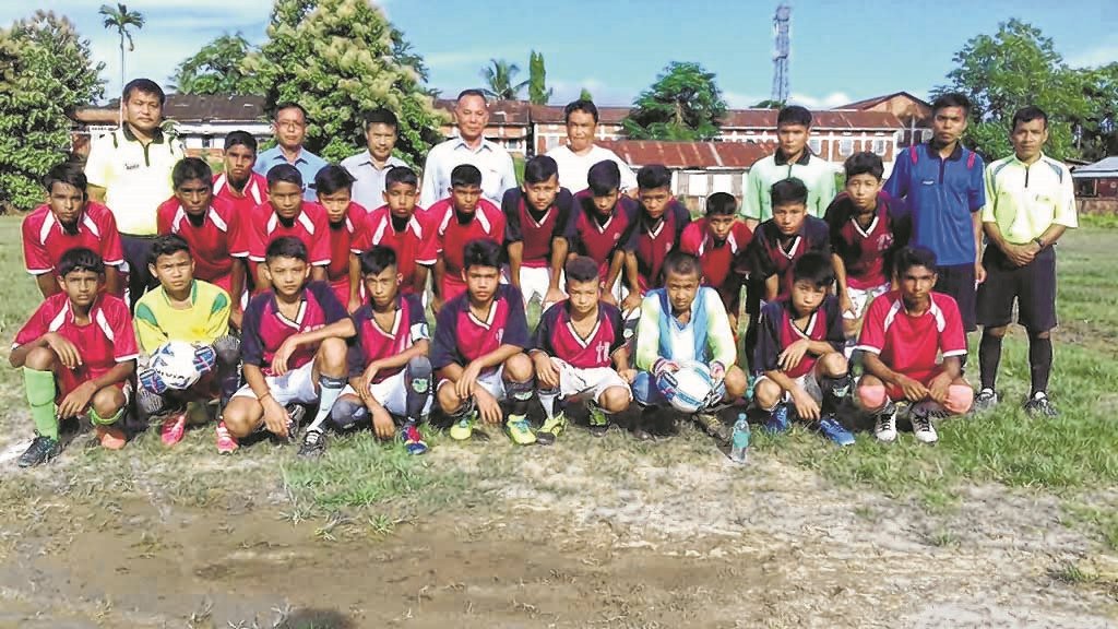 N Haricharan Singh Sub-junior Football commences in Jiribam