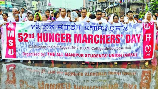 Hunger Marchers' Day Protect ACs for indigenous folks call rung out