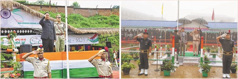 'New India' pledge marks 71st Independence Day celebration across districts