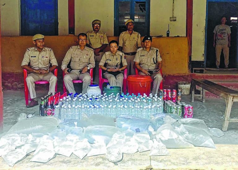 Liquors seized and disposed