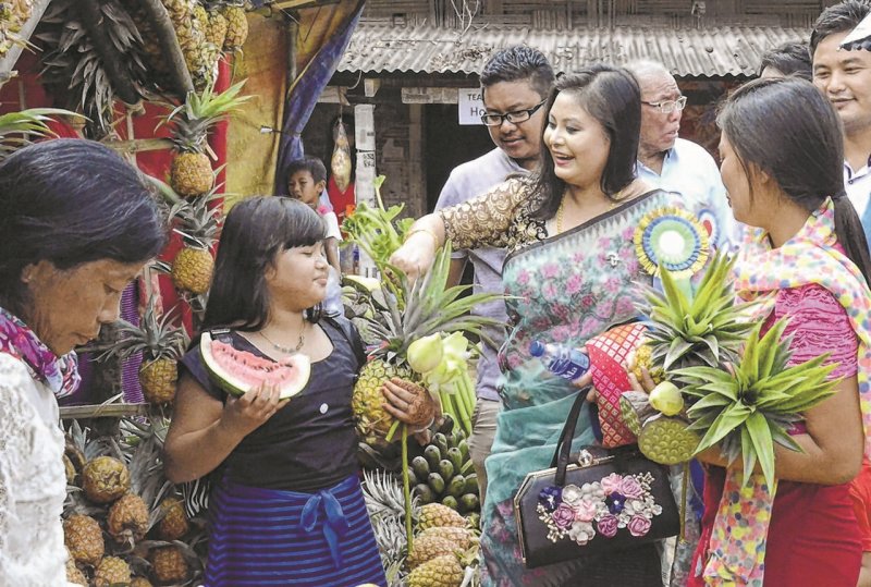 Pineapple festival organised