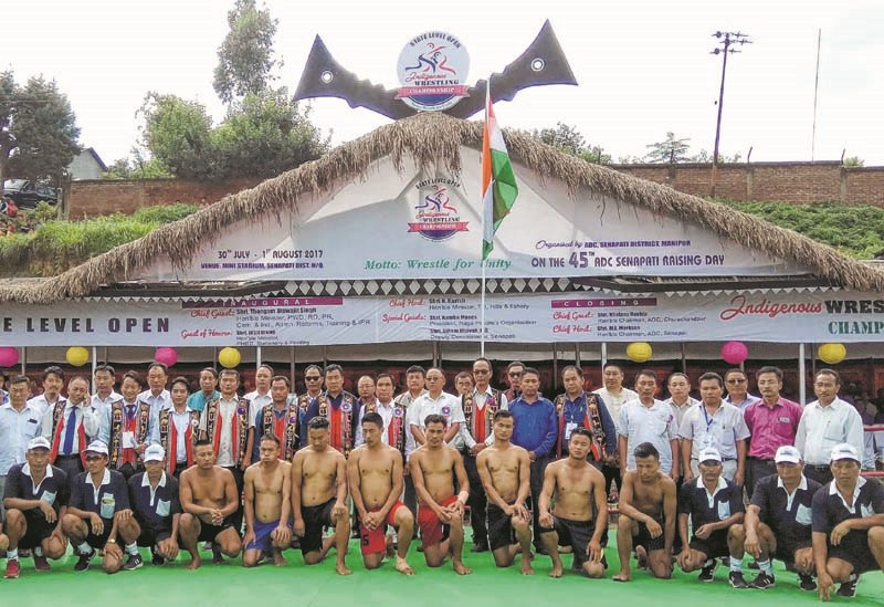 Indigenous Wrestling Championship marks 45th Rising Day of ADC Senapati