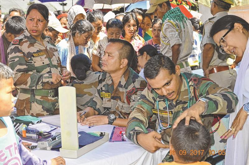 AR conducts social awareness, medical camp at Sangaikot