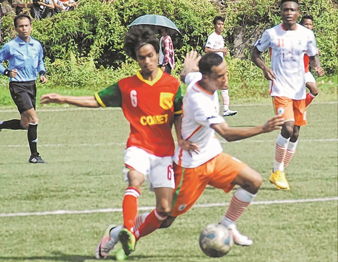 12th Manipur State League NEROCA, SSU notch up hard fought wins
