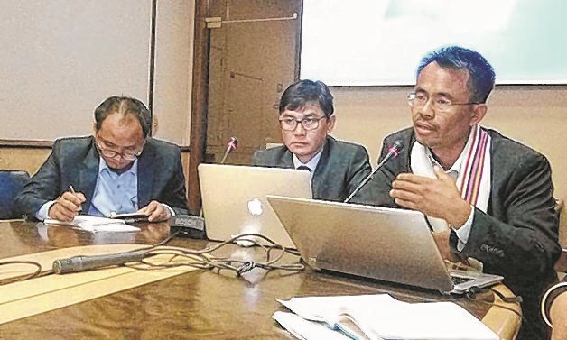 A delegation of Civil Society Coalition on Human Rights in Manipur and the UN (CSCHR) who attended the 36th regular session of the UN Human Rights Council (UNHRC)