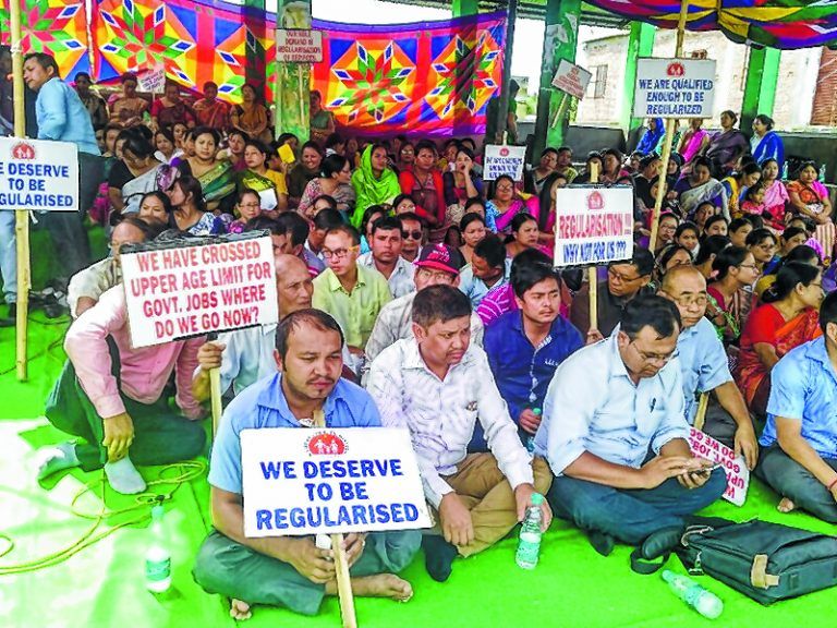NHM staff protest, cease work strike to be ultimatum