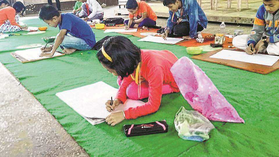 Painting competition held