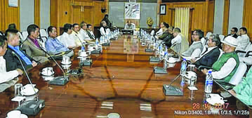 To preserve and protect oneness of Manipur : Political parties to depute team to New Delhi