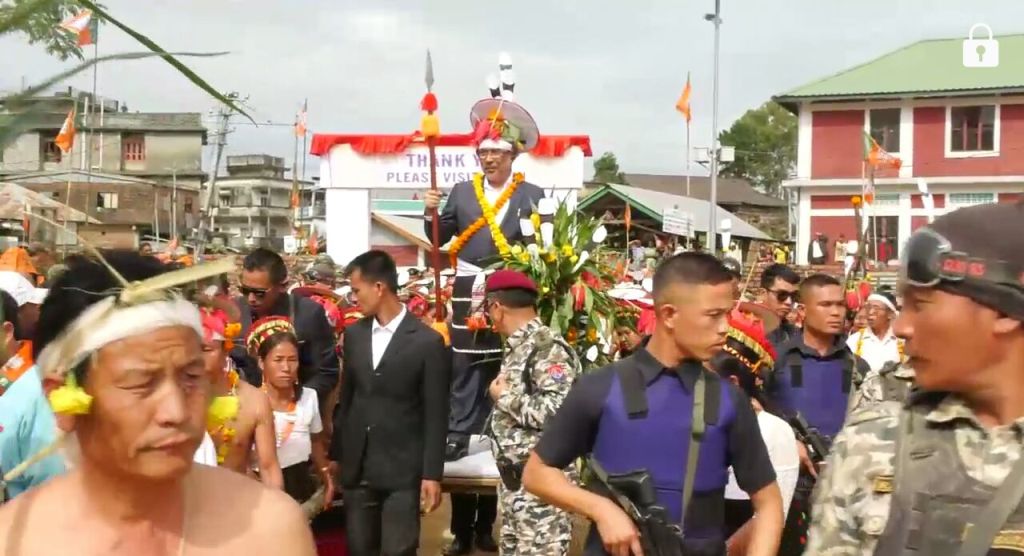 CM N Biren once more wins the heart of Tamenglong people