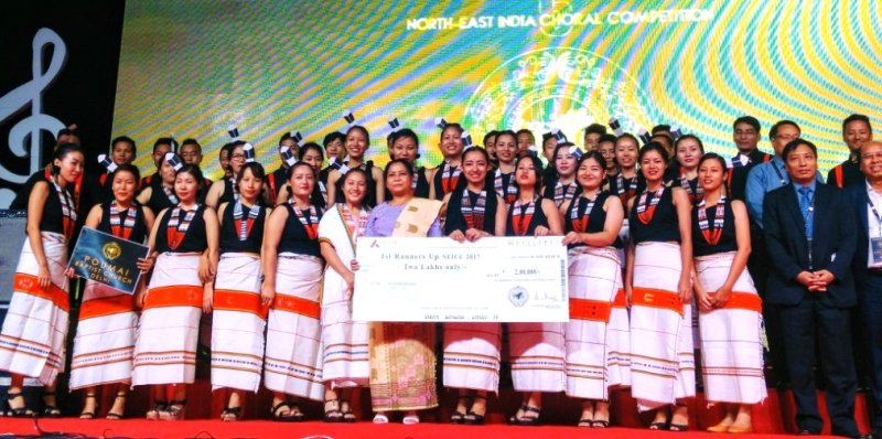 6th North East India Choral Competition held at Thyagaraj Stadium, INA Colony, New Delhi