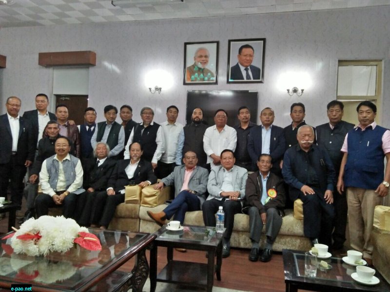 Nagaland CM meeting  on Naga Issue