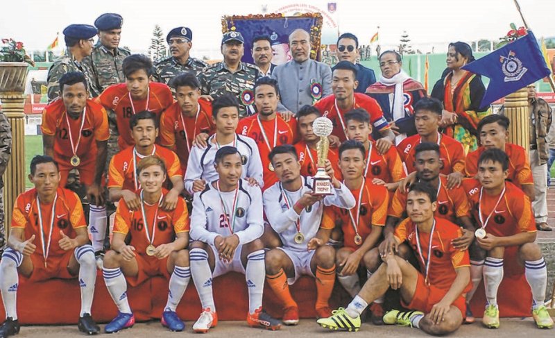 DMRAO emerge champions of 8th Shaheed Manoranjan Singh Memoiral CRPF Football Tournament