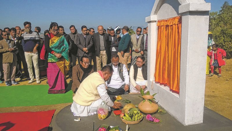 Foundation stone for Manipur Univ of Culture laid