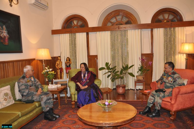 General Officer Commanding Eastern Army Commander visits Manipur