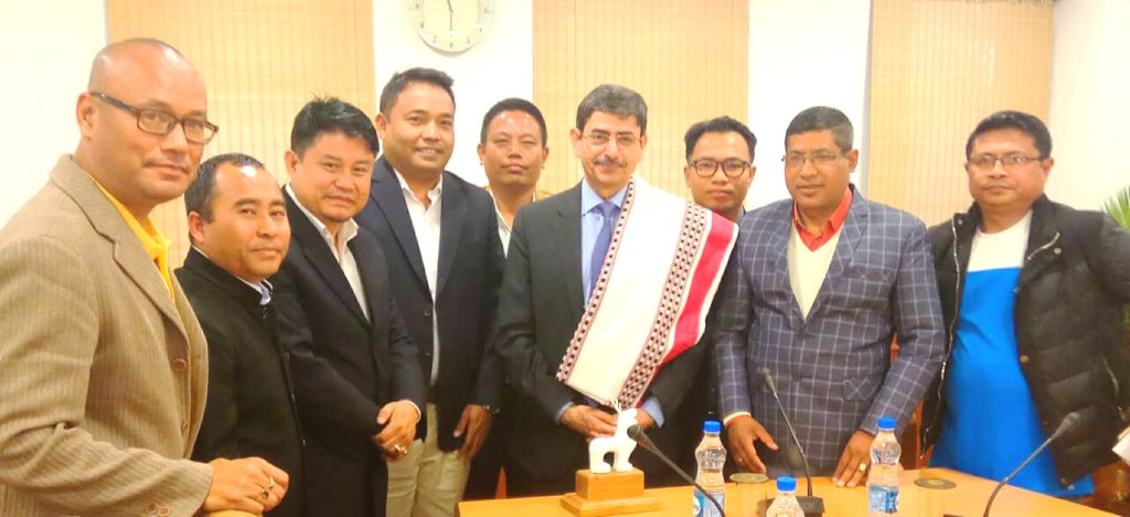 Manipur's CSOs meet Amit Shah, Kiren Rijiju and RN Ravi