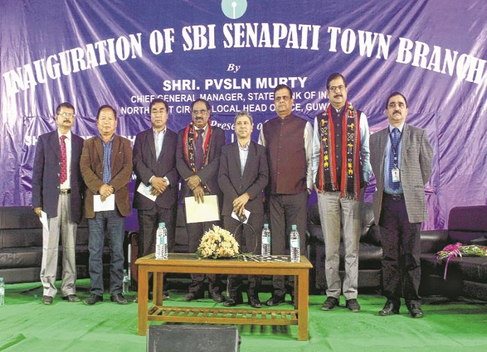 SBI Senapati branch inaugurated, CGM SBI urges people to utilize bank for economic growth