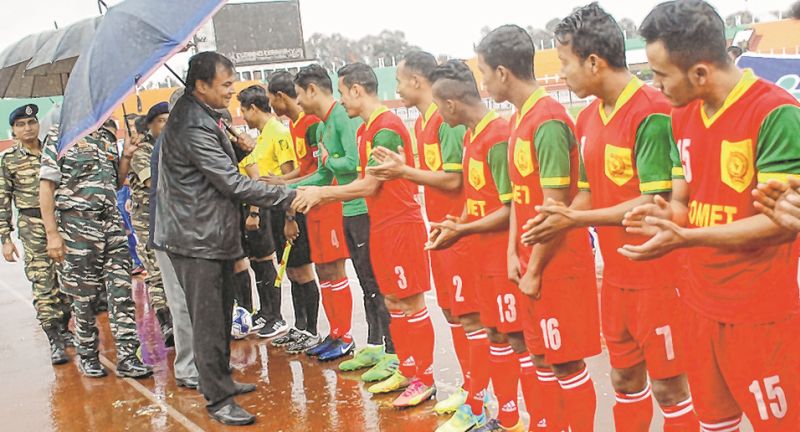 8th Shaheed Manoranjan Singh Memorial Football Tournament kicks off, TRAU beat NISA 1-0