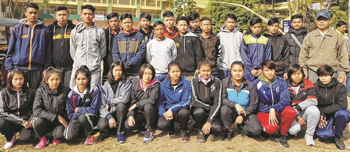 State Junior Taekwondo team leave Imphal