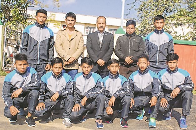 U-19 Wushu team leave Imphal