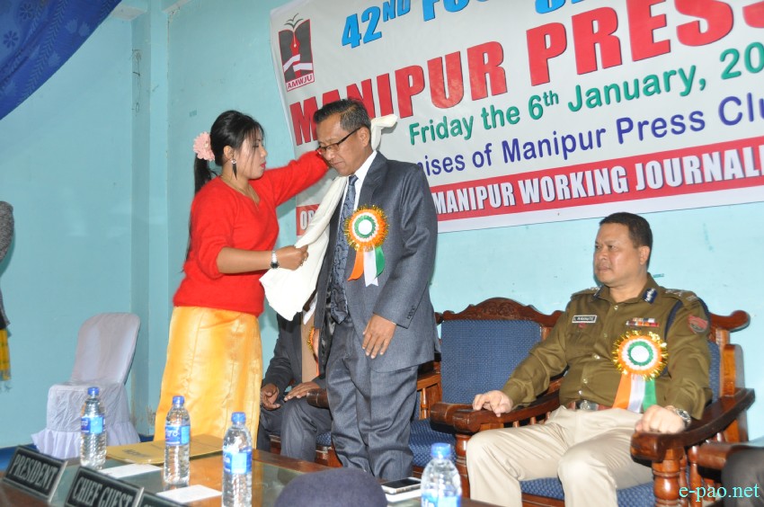 42nd Foundation day of Manipur Press Club at Majorkhul :: 06 January 2017