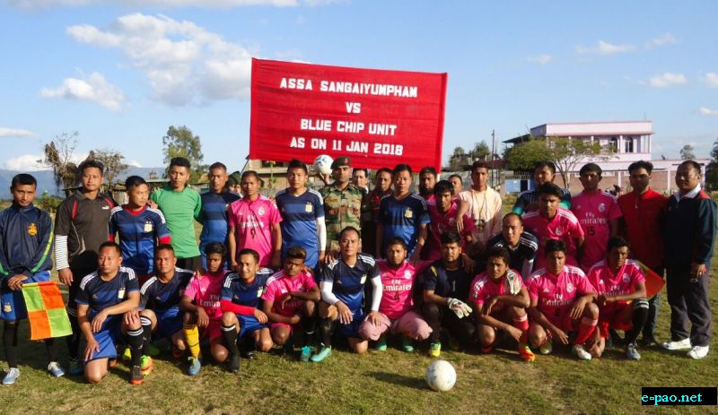 AR organises friendly football match