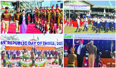 69th Republic Day observed at different districts of the State