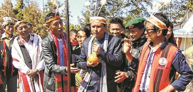 Leisemba graces seed sowing festival of Marem village, Ukhrul
