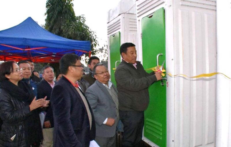 Imphal city has Mobile Bio Toilets
