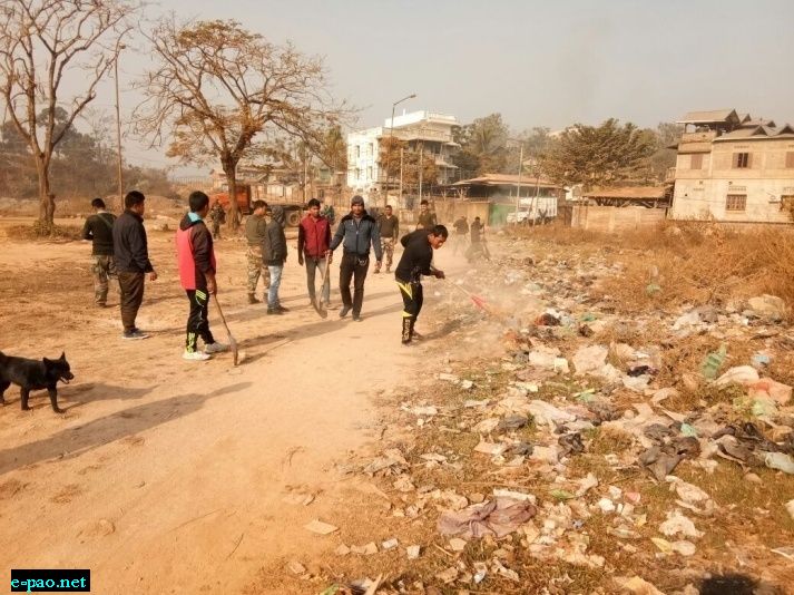 'Zero Garbage Drive' at Mission Veng, Moreh
