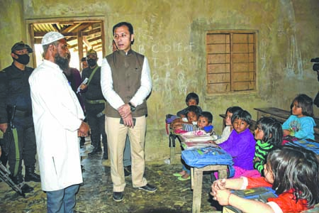 Education Minister inspects schools