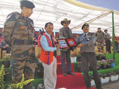 Bob Khathing Sports Week begins at Ukhrul