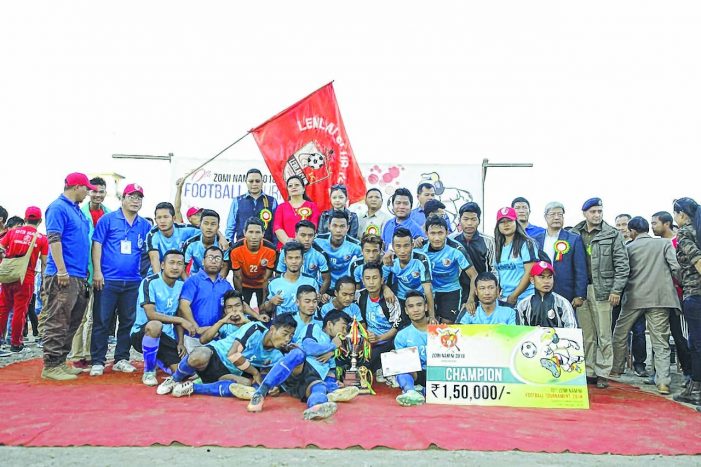 Lenlai FC retain Zomi Nam Ni Football Tournament title