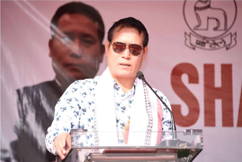 Youth Affairs and Sports Minister Letpao Haokip