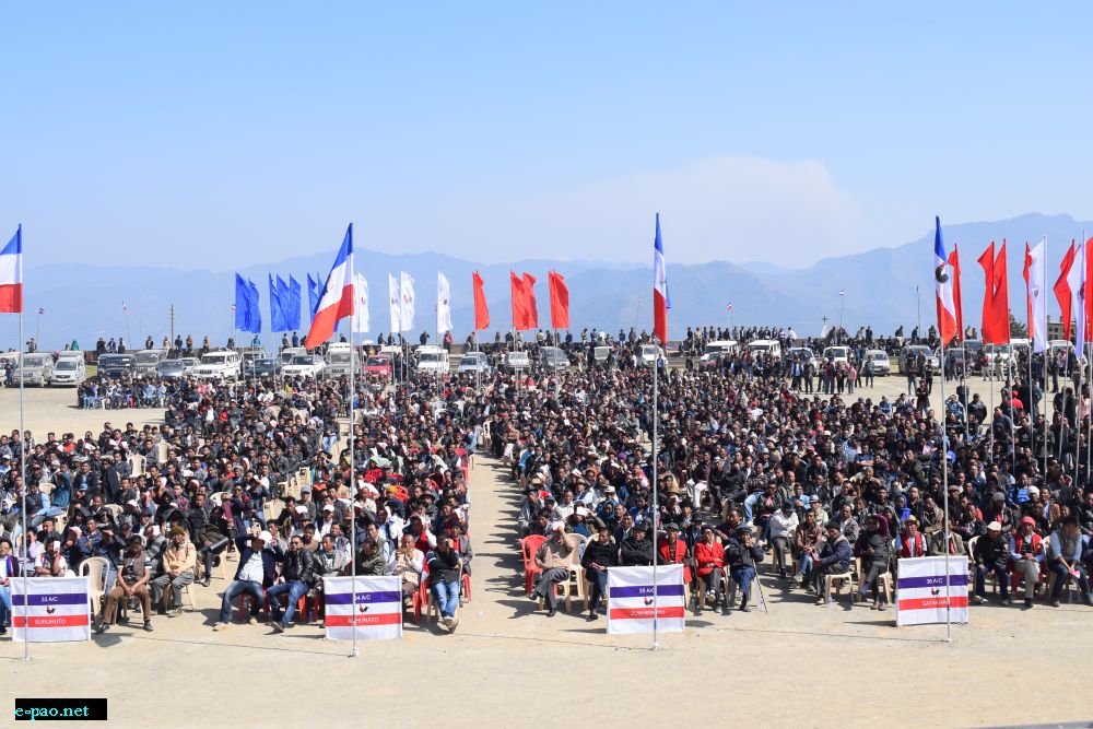 The Crowds during the Zunheboto election rally