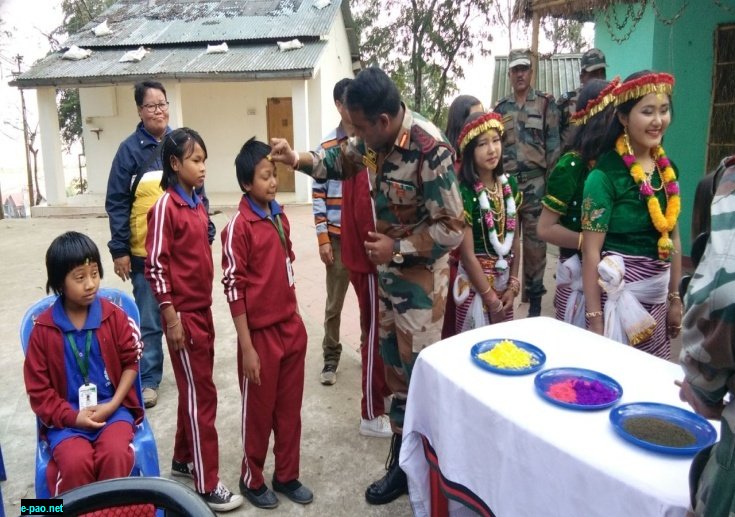 Assam Rifles begins Yaosang celebrations with locals