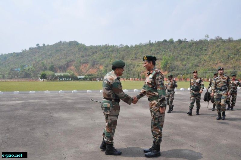 DG assam rifles visits Manipur on his farewell visit
