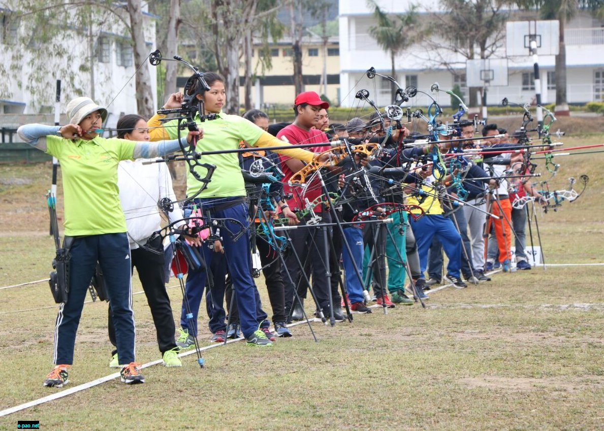 State level Archery Championship 2018 at Keithelmanbi garrison of Assam Rifles :: March 13 2018