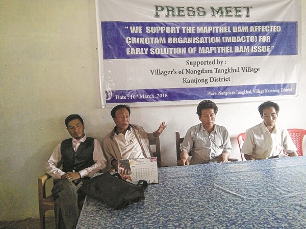 MDACTO urges compensation for Mapithel dam-hit villagers