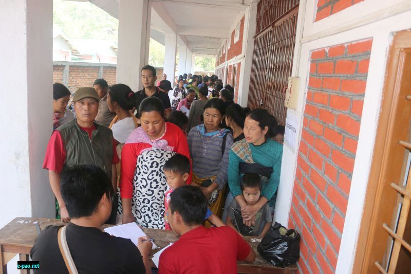 Free medical camp at Khoupum, Noney district