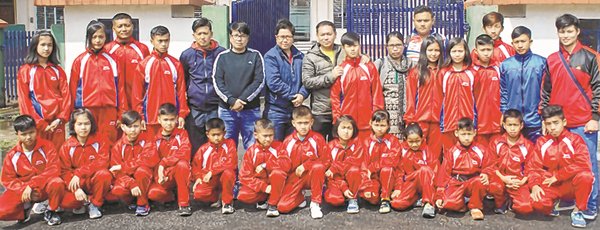 State Taekwondo team leave Imphal