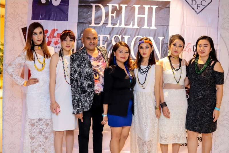 Delhi Design Runway Initiative promoting khadi started with  North east Preview