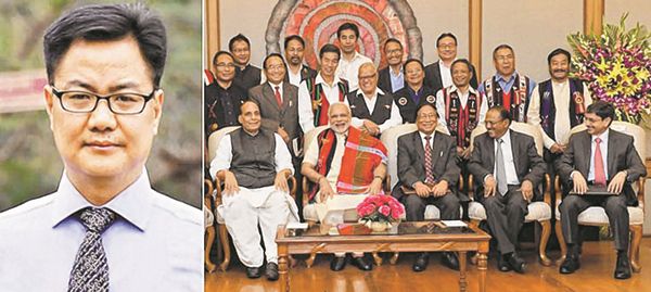 NSCN (IM) has dropped sovereignty issue statement from Rijiju draws flaks