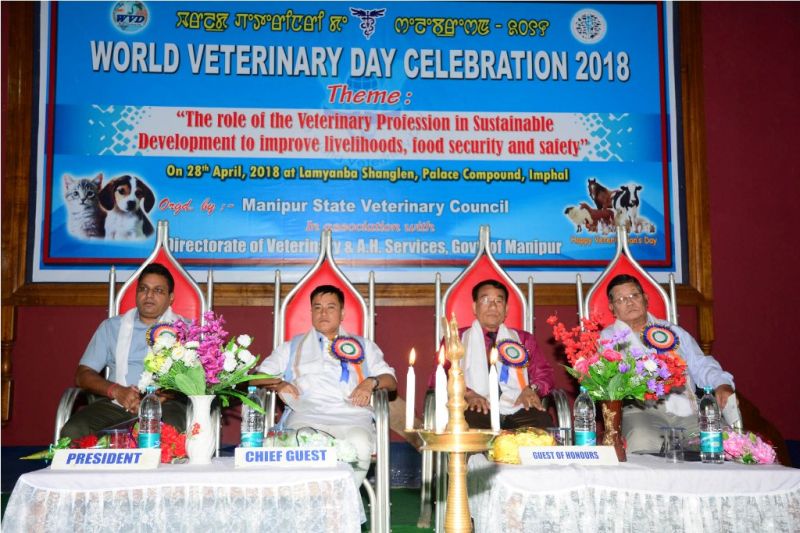 World Veterinary Day observed at Lamyanba Shanglen on April 28 2018