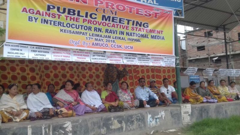 Civil societies in Manipur protest RN Ravi's statement
