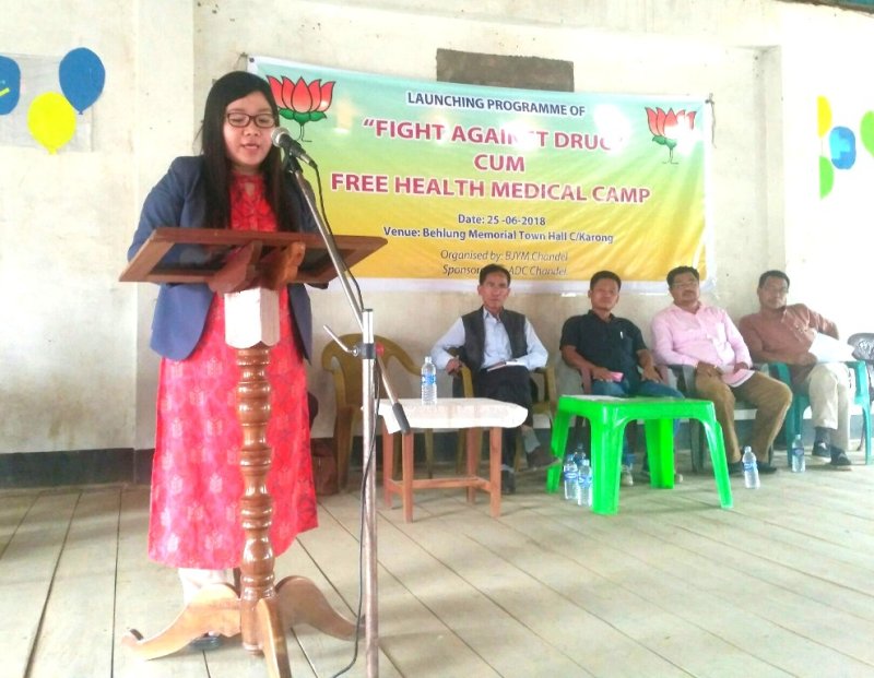 Chandel District Launched Campaign of 'Fight Against Drug'